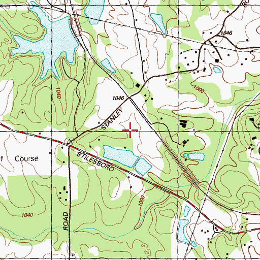 Topographic Map of Mount Paran Christian School, GA