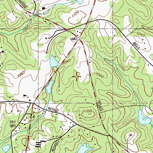 Topographic Map of ITT Technical Institute, GA