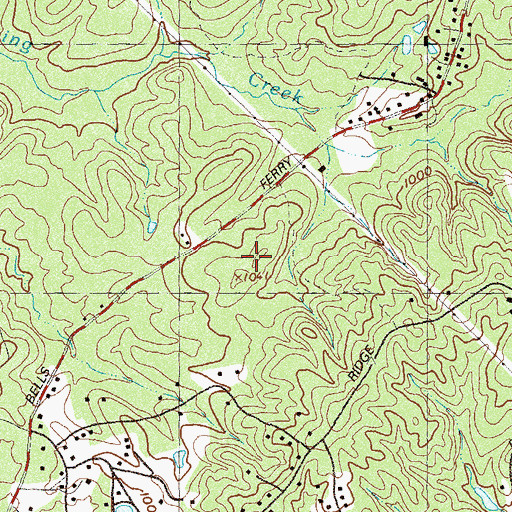 Topographic Map of Freedom Middle School, GA