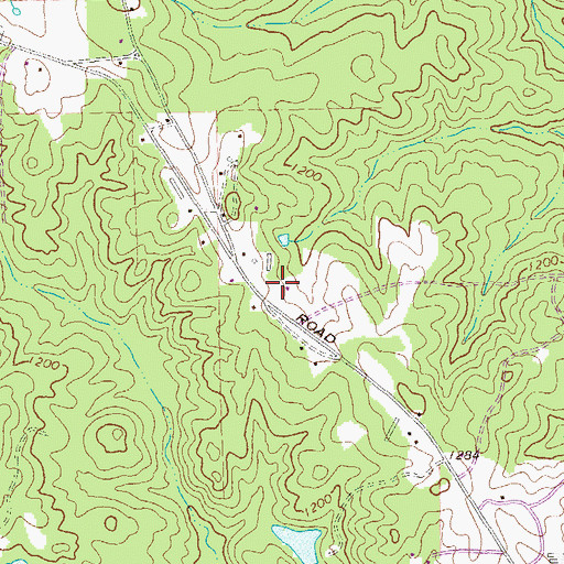 Topographic Map of Victory Christian Academy, GA