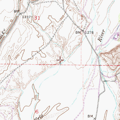 Topographic Map of Caterpillar Tank Wash, AZ