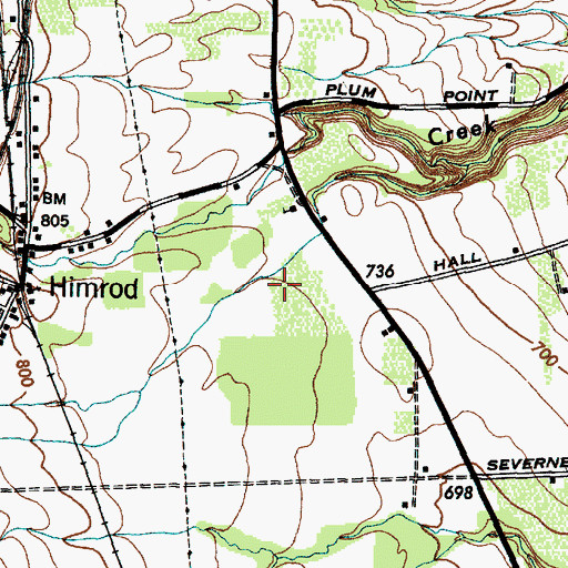 Topographic Map of Earle Estates Meadery, NY