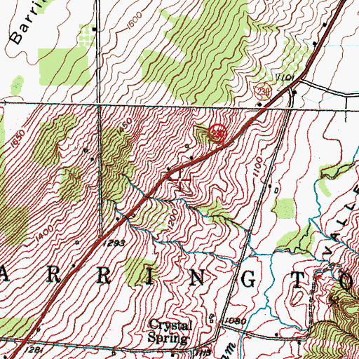 Topographic Map of Our Shepherds Farm, NY