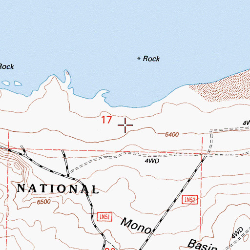 Topographic Map of Navy Beach Observation Site, CA