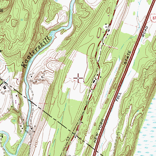 Topographic Map of Pathfinder Farms, NY