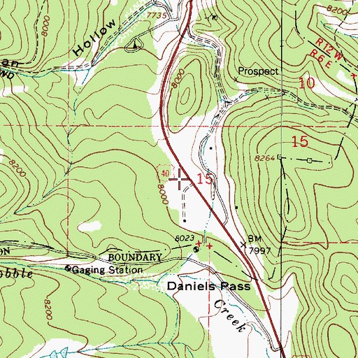 Topographic Map of Independence, UT