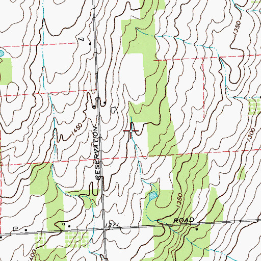 Topographic Map of Southview Farms, NY