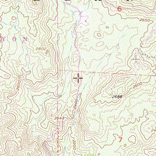 Topographic Map of Wildomar Campground, CA