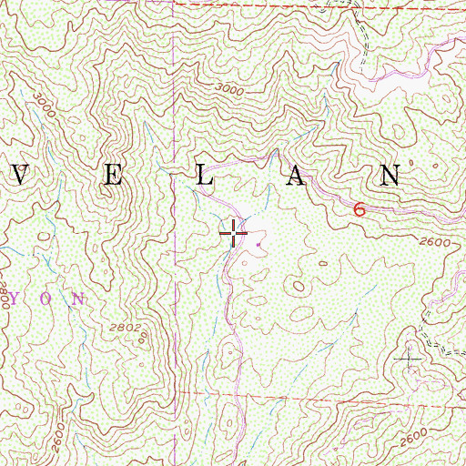 Topographic Map of Wildomar Trailhead, CA