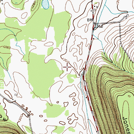 Topographic Map of Palladino Pit, NY
