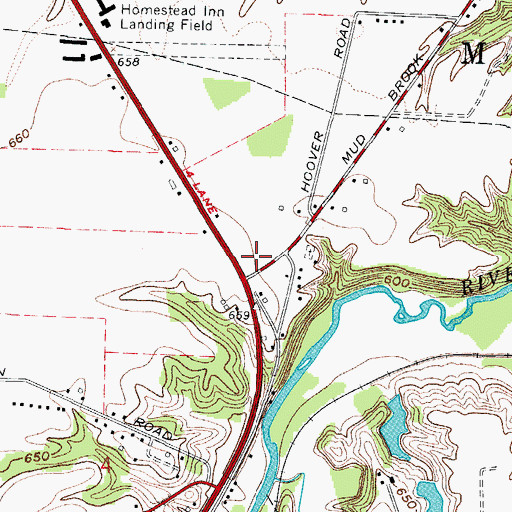 Topographic Map of Milan Township Fire Department Station 2, OH