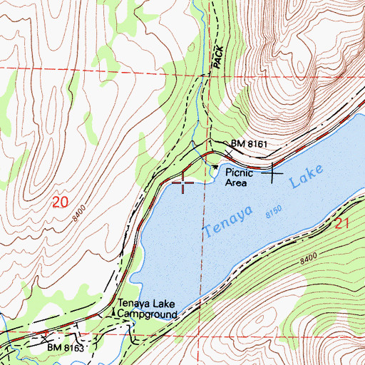 Topographic Map of Murphy Creek, CA