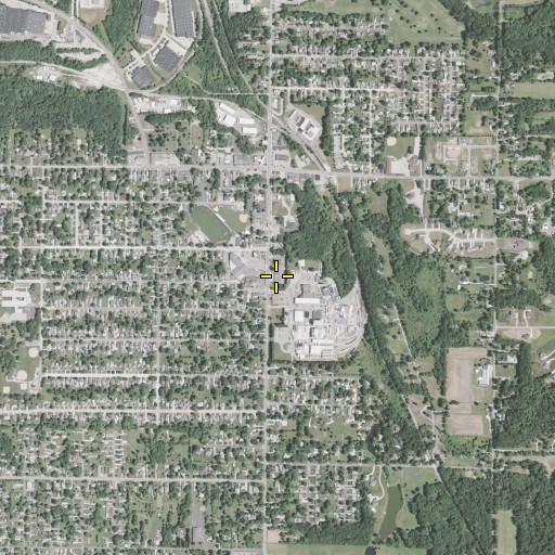 Aerial/Satellite Image of Mogadore Fire Department, OH