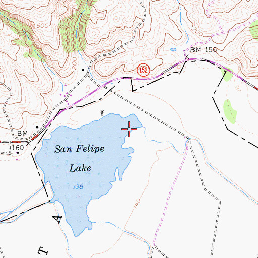 Topographic Map of Ortega Creek, CA