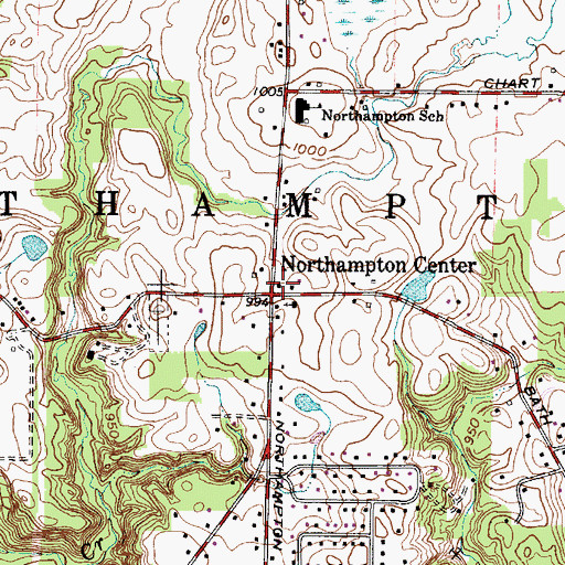 Topographic Map of Cuyahoga Falls Fire Department Station 4, OH