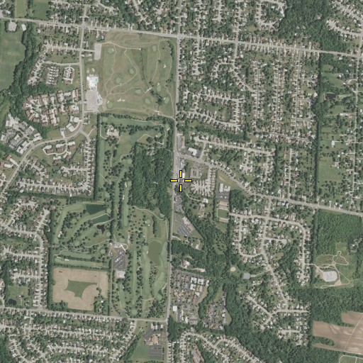 Aerial/Satellite Image of Fairfield Fire Department Station 3, OH
