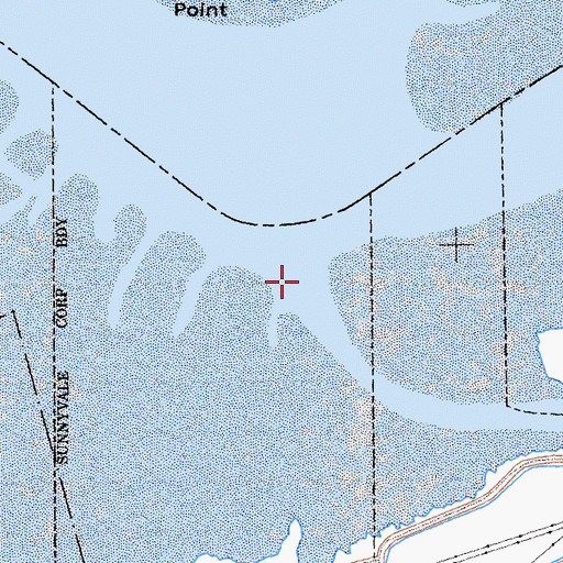 Topographic Map of Coyote Creek, CA
