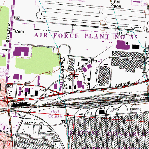 Topographic Map of Medcorp Emergency Medical Services, OH
