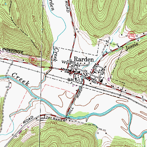 Topographic Map of Scioto Ambulance District Squad 4, OH