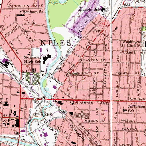 Topographic Map of Lane Life Corporation Station 4, OH