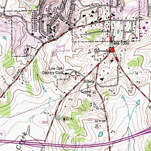 Topographic Map of Parker County Fire Marshal's Office, TX