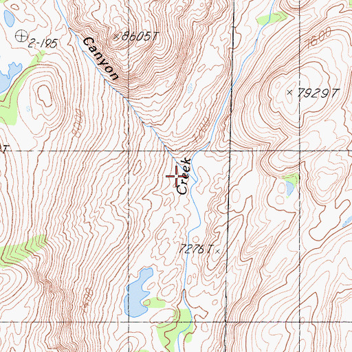 Topographic Map of Tilden Canyon, CA