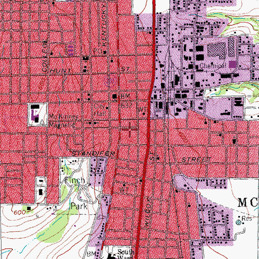 Topographic Map of Collin County Fire Marshal's Office, TX