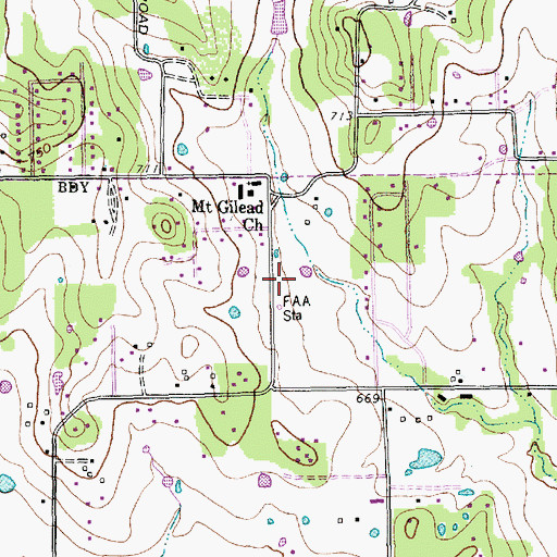 Topographic Map of Keller Fire and Rescue Station 2, TX