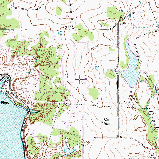 Topographic Map of Willow Park Fire Rescue Department Station 2, TX