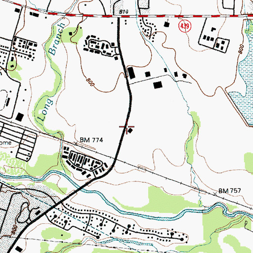 Topographic Map of Killeen Fire Department Station 3, TX