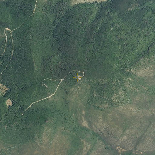 Aerial/Satellite Image of Wright Peak, CA