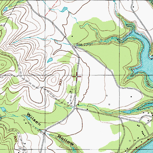 Topographic Map of Travis County Emergency Services District 8 Station 3 Pedernales, TX