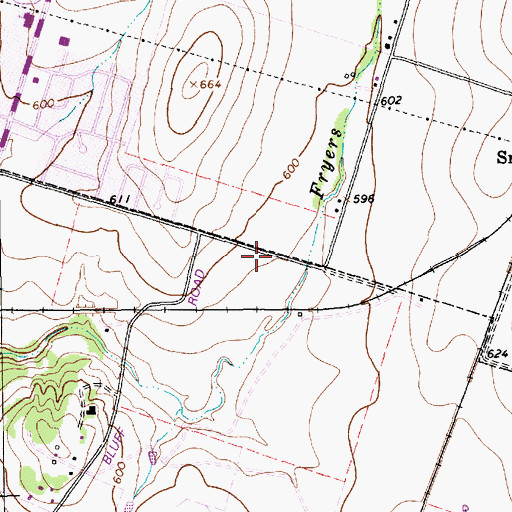 Topographic Map of Temple Fire and Rescue Station 4, TX