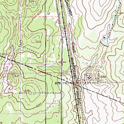 Topographic Map of Ata - Bexar County Line Volunteer Fire Department, TX