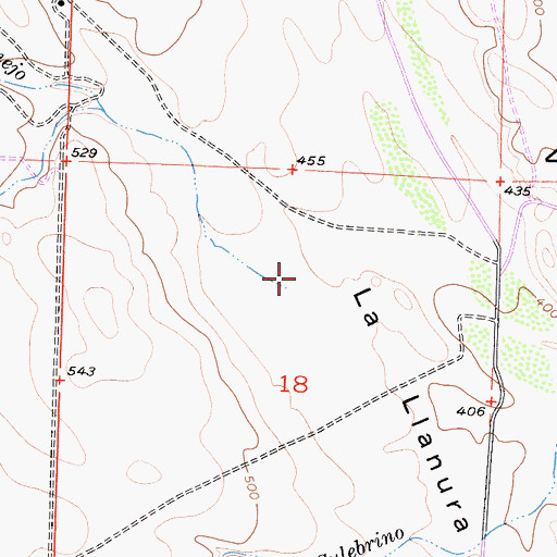 Topographic Map of Arroyo del Conejo, CA