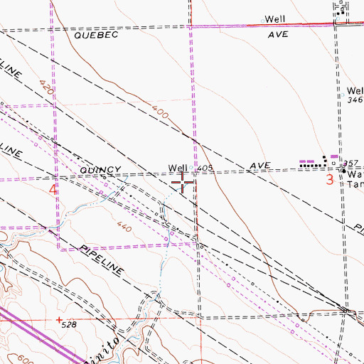 Topographic Map of Arroyo Finito, CA