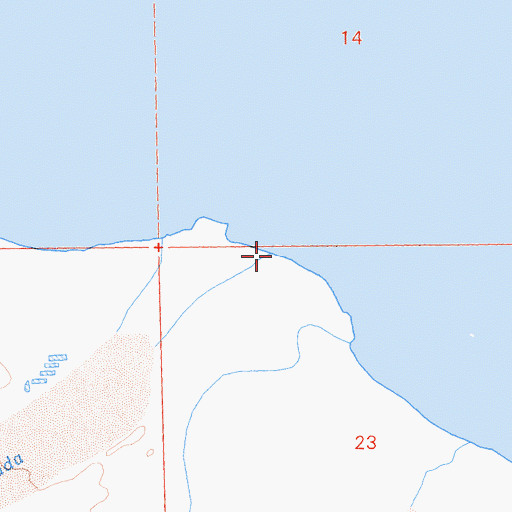 Topographic Map of Arroyo Salada, CA