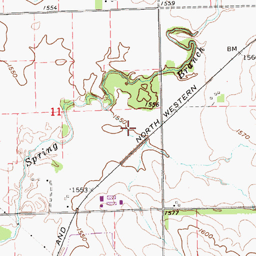 Topographic Map of Nucor Steel Emergency Squad, NE