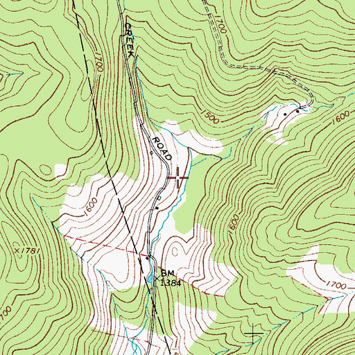 Topographic Map of Mountain Dell Farm, NY