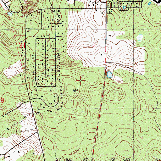 Topographic Map of Grace School-Andersen Campus, FL