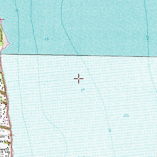 Topographic Map of Diamond Cemetery (historical), MI