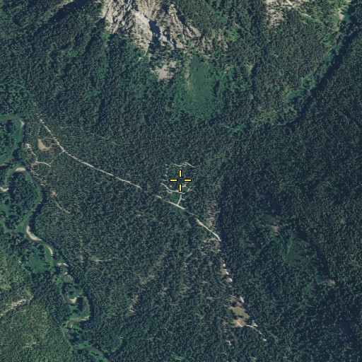 Aerial/Satellite Image of Chiwawa Horse Camp, WA