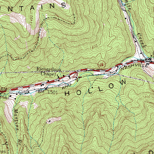 Topographic Map of Wilmont Railroad Station (historical), KY