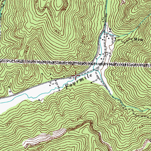 Topographic Map of Fowler Railroad Station (historical), KY