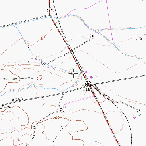 Topographic Map of Corralitos Canyon, CA
