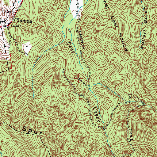 Topographic Map of Harrison Railroad Station (historical), KY