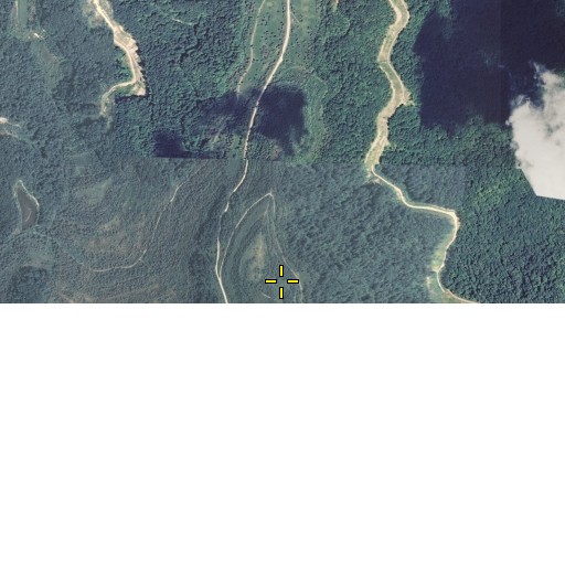 Aerial/Satellite Image of Canada Peak, KY