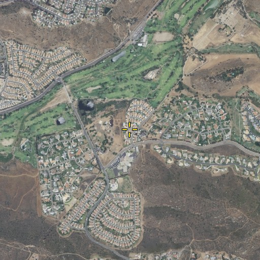 Aerial/Satellite Image of Jamacha, CA