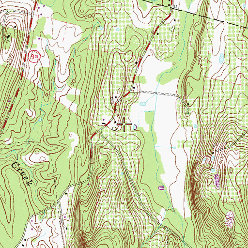 Topographic Map of Fix Brothers Farm, NY
