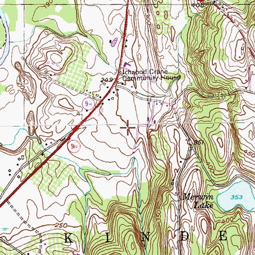 Topographic Map of Katchkie Farm, NY